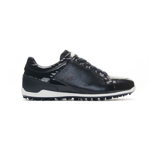 Duca Del Cosma Caldes Navy golf shoe size 7.5 - Picture 1 of 12